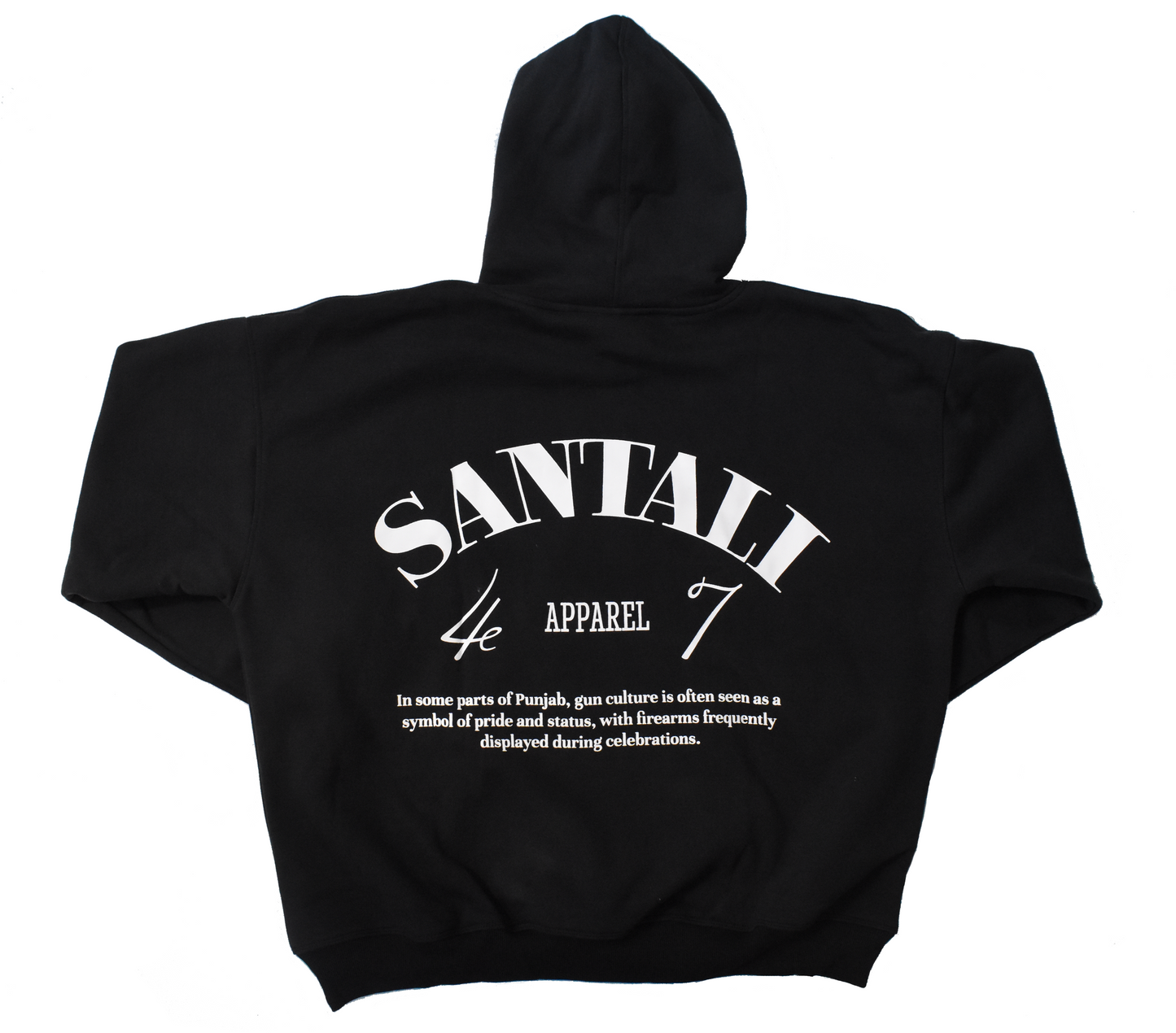 Santali Apparel x Malwai Box Hoodie